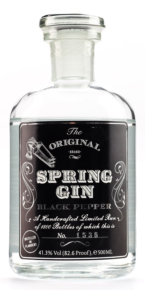 Spring Gin Black Pepper 41.3% 500ml