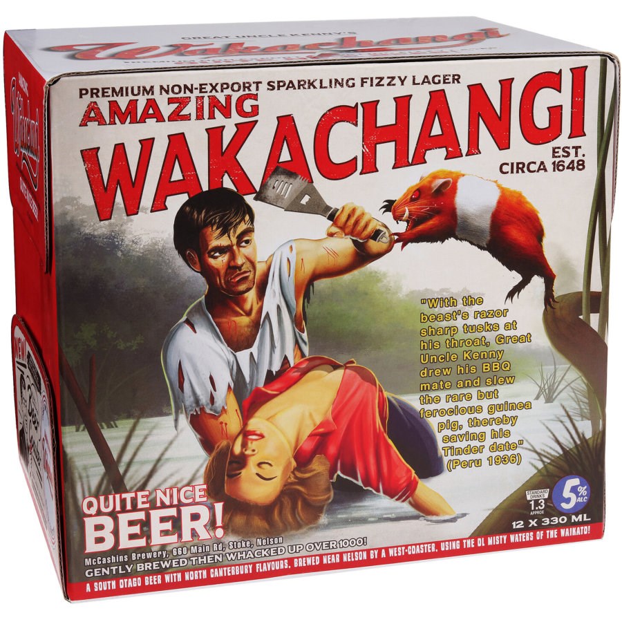 Wakachangi Lager 12 pack