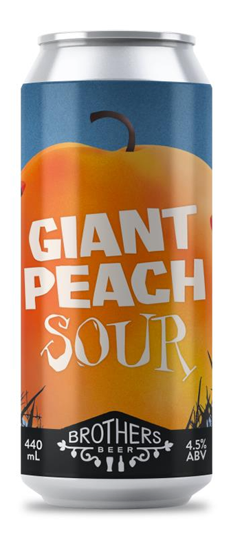 Brothers Beer Giant Peach Sour 440ml