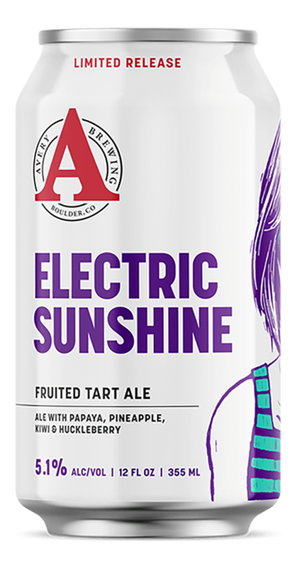 Avery Electric Sunshine Fruited Tart Ale 355ml