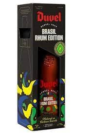 Duvel Barrel Aged Batch 8 Brasil Rhum Edition 750ml Bottle and Tasting Glass