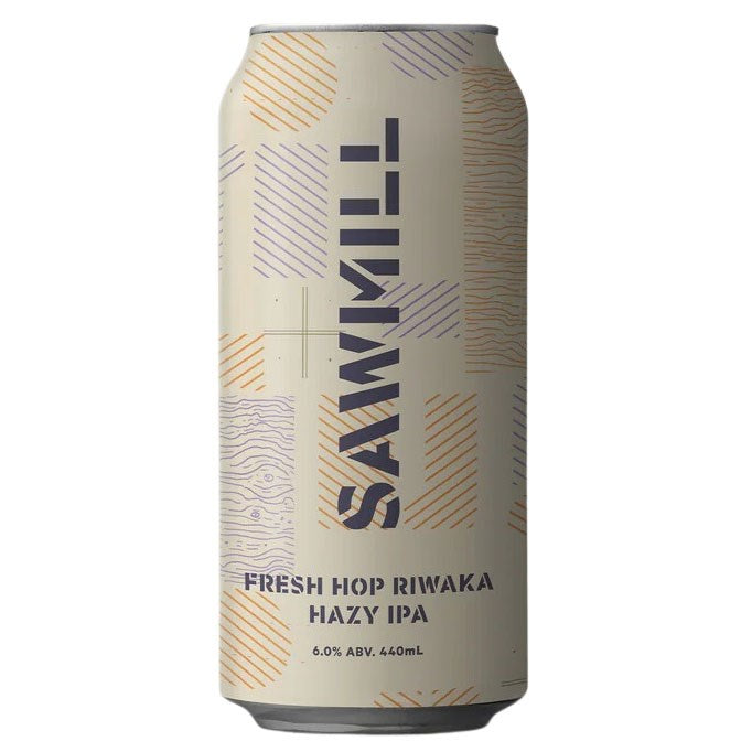 Sawmill Fresh Hop Hazy Riwaka IPA 440ml