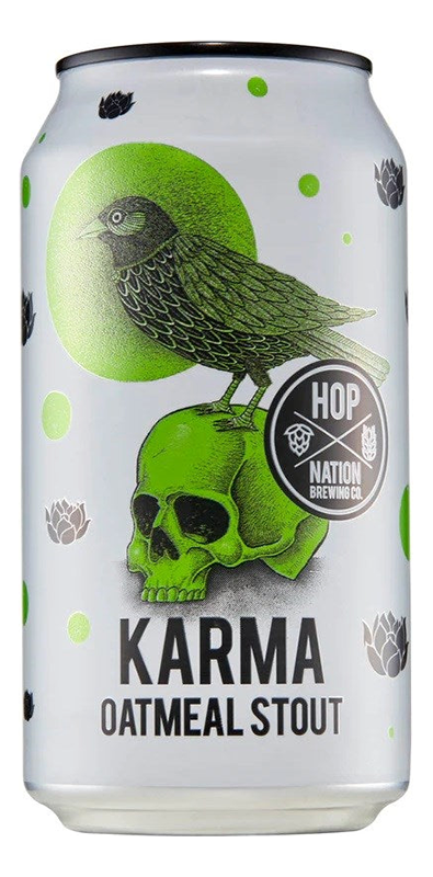 Hop Nation Karma Oatmeal Stout 375ml