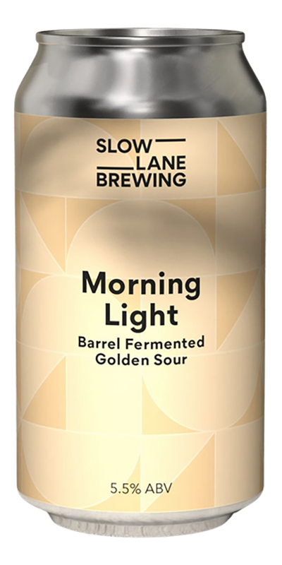 Slow Lane Brrewing Morning Light Barrel Fermented Golden Sour 375ml