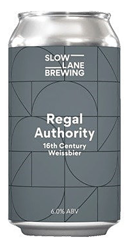 Slow Lane Brewing Regal Authority Weissbier 375ml