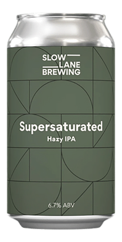 Slow Lane Brewing Supersaturated Hazy IPA 375ml