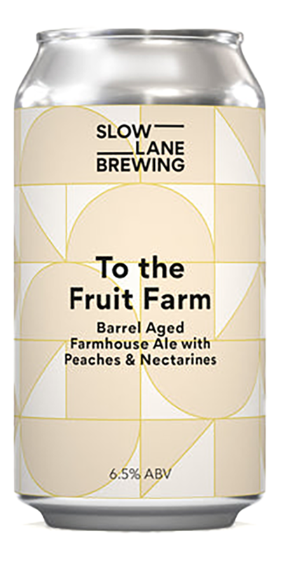 Slow Lane Brewing To The Fruit Farm Barrel Aged Farmhouse Ale 375ml