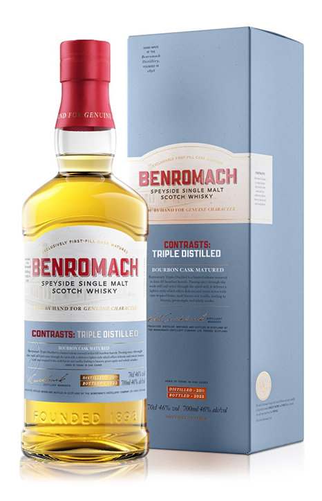 Benromach Triple Distilled 2011 43% 700ml