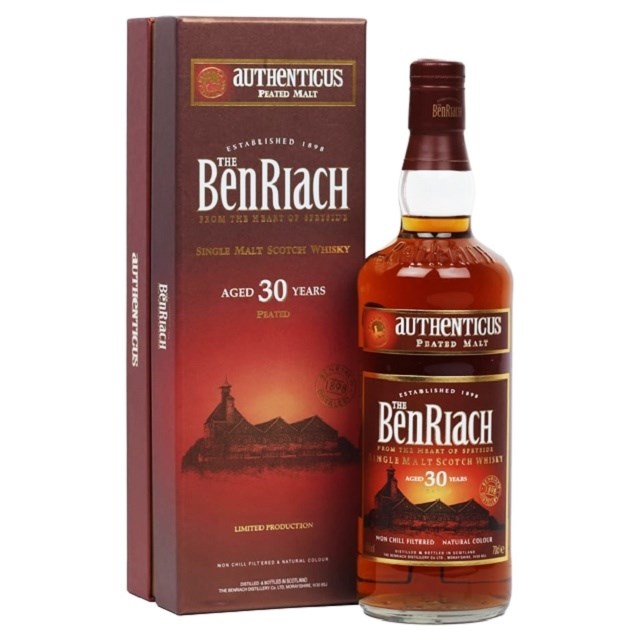 Benriach Authenticus Peated 30YO 700ml