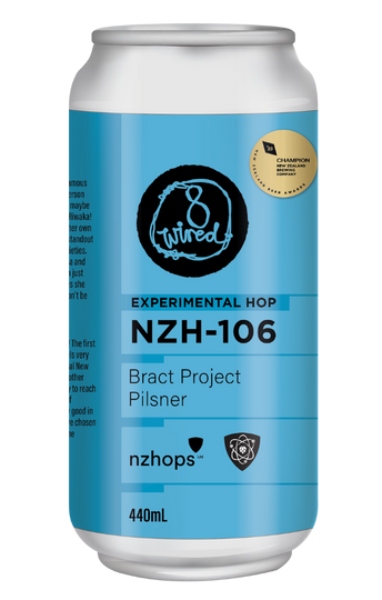 8 Wired Bract Project NZH106 Pilsner 440ml
