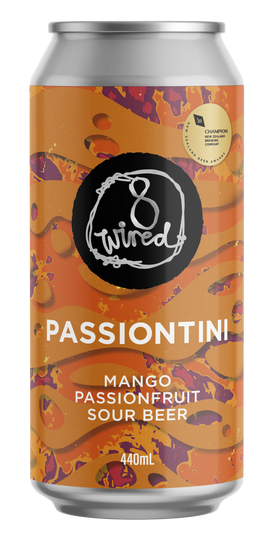 8 Wired Passiontini Mango, Passionfruit Sour 440ml