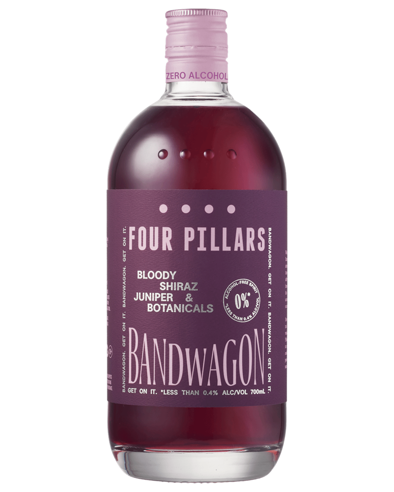 Four Pillars Bloody Shiraz 'Bandwagon' Non-Alcoholic Gin 700ml
