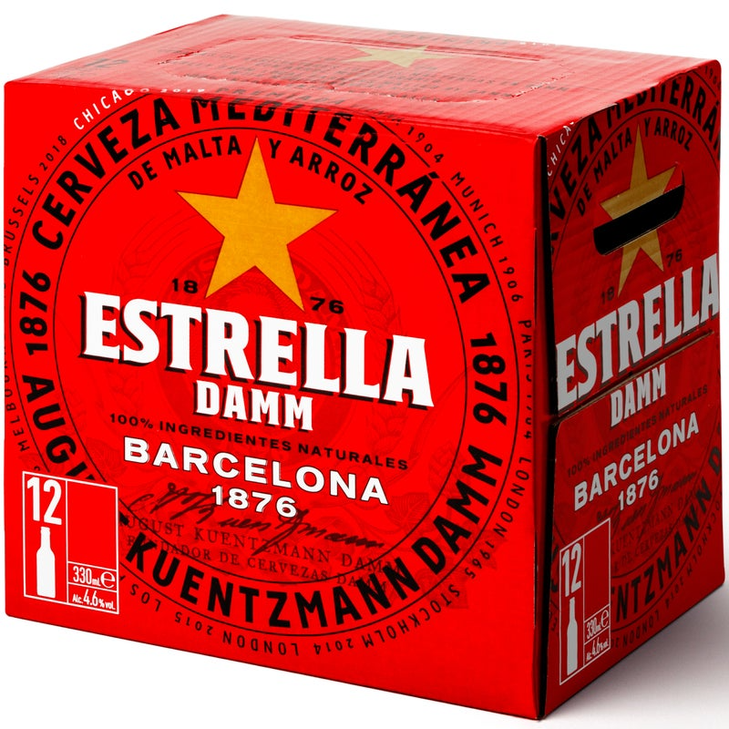Estrella Damm 12 pack