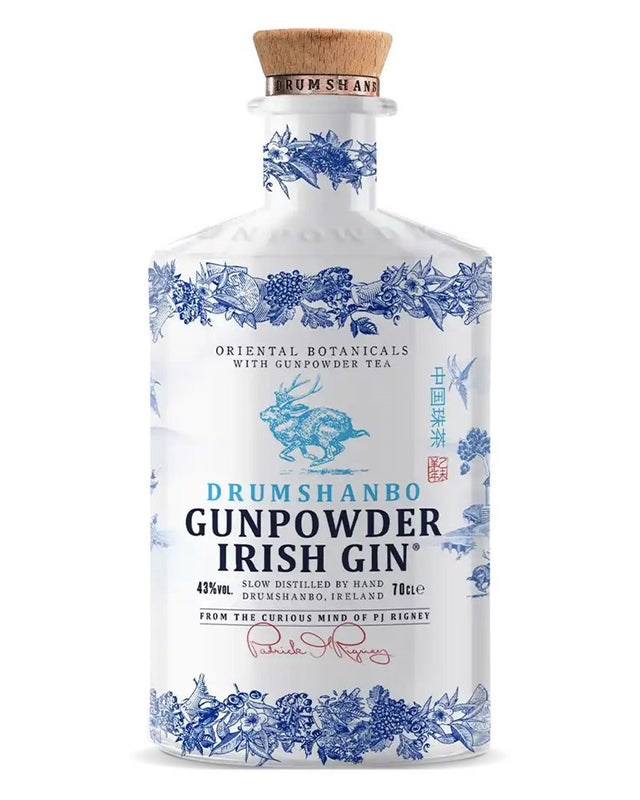 Drumshanbo Gunpowder Irish Gin Limited Edition Ceramic Bottle 700ml 43%