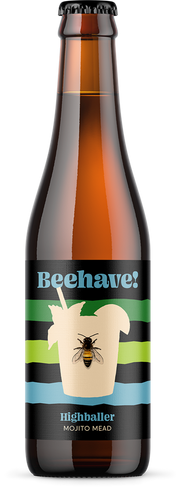 BEEHAVE HIGHBALLER MOJITO MEAD 330ML
