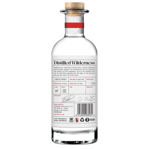 Awildian Coromandel Dry Gin 47% 500ml