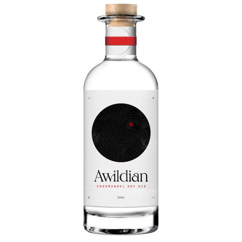 Awildian Coromandel Dry Gin 47% 500ml