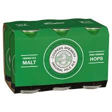Coopers Original Pale Ale 6 pack cans