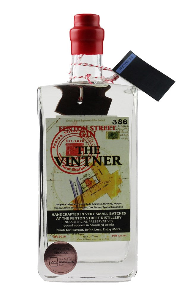 Fenton St Distillery The Vintner Gin 500ml