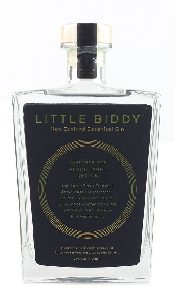 Little Biddy Black Label Gin 46% 700ml