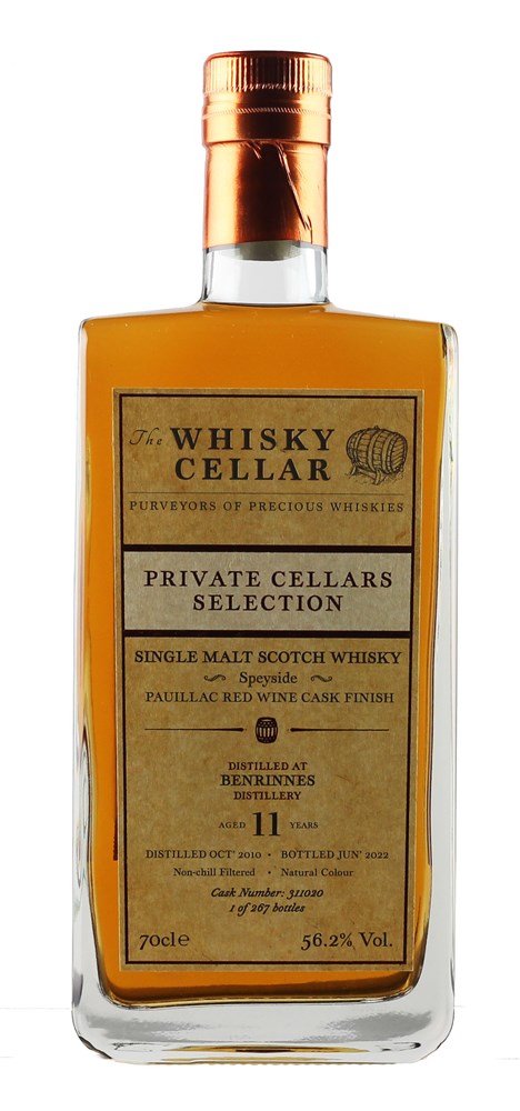 The Whisky Cellar Series 5 Benrinnes 11 Years Old 700ml 