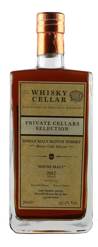 The Whisky Cellar Series 5 House Malt 2012 57.1% 700ml?