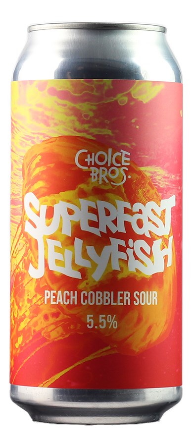 Choice Bros Super Fast Jellyfish Peach Cobbler Sour 440ml