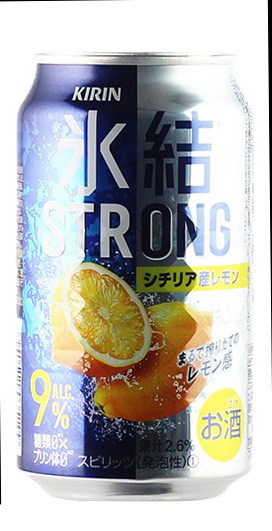 Kirin Hyoketsu Strong Sisily Lemon 350ml