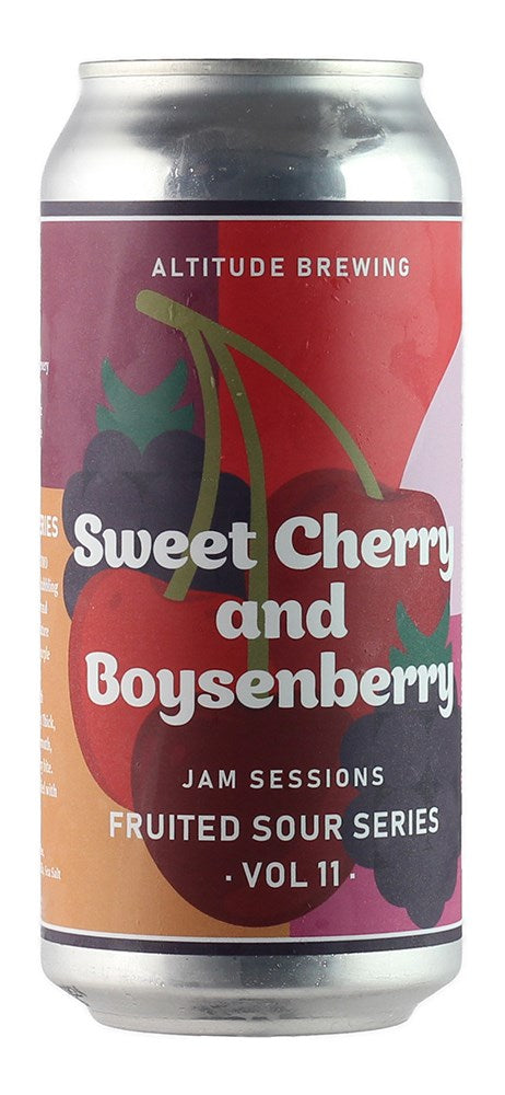 Altitude Brewing Jam Session's #11 Sweet Cherry & Boysenberry 440ml