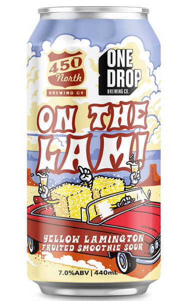 One Drop Brewing On The Lam Fruited Sour 440ml