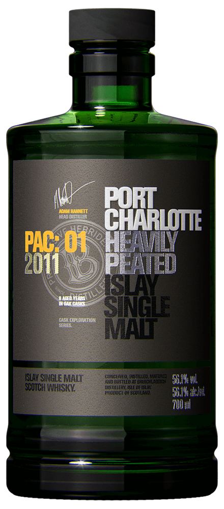 Bruichladdich Port Charlotte Pac:01 2011 56.1%