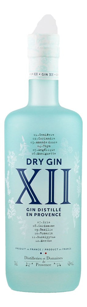 Distilleries De Provence Dry Gin Xii 42% 700ml