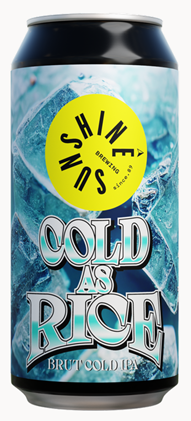 SUNSHINE BREWING COLD AS RICE BRUT COLD IPA 440ML