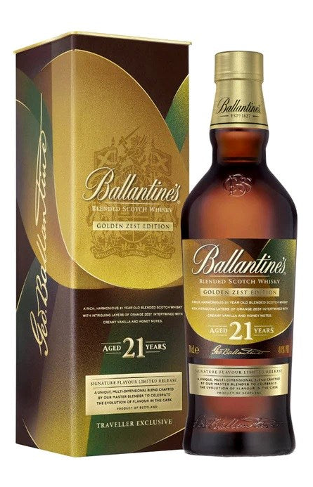 Ballantines 21 YO Golden Zest Blended Whisky 700ml