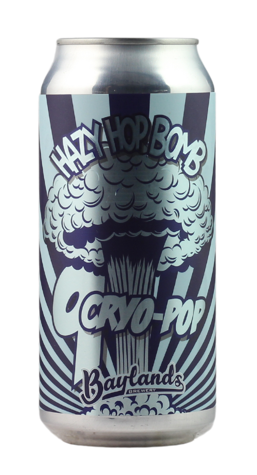Baylands Hazy Hop Bomb # 9 Nelson Sauvin and Cryopop Hazy Pale Ale 440 ml