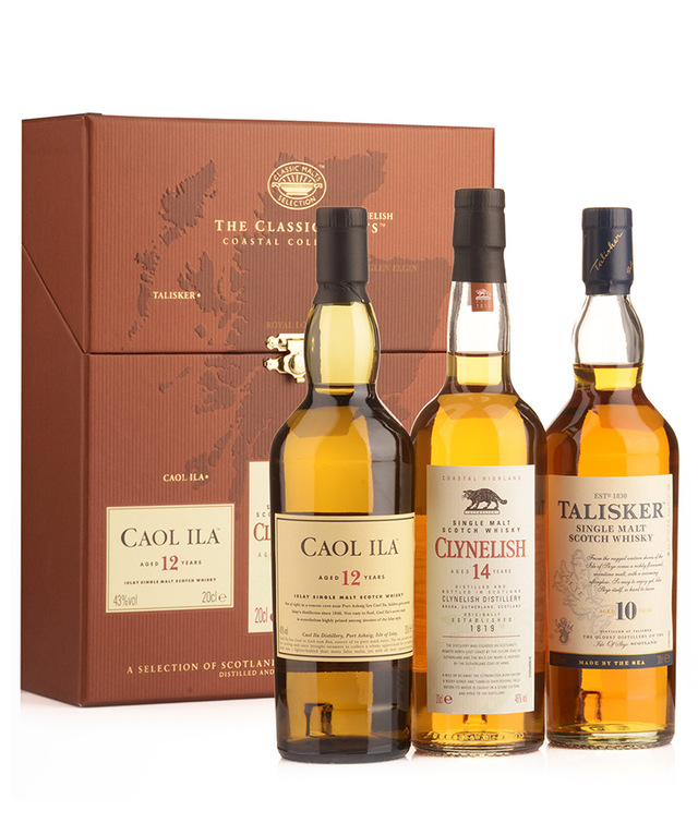 Classic Coastal Whisky 3 X 200 Ml Gift Pack