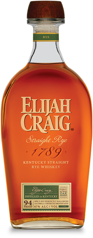 Elijah Craig Straight Rye Whisky 750ml