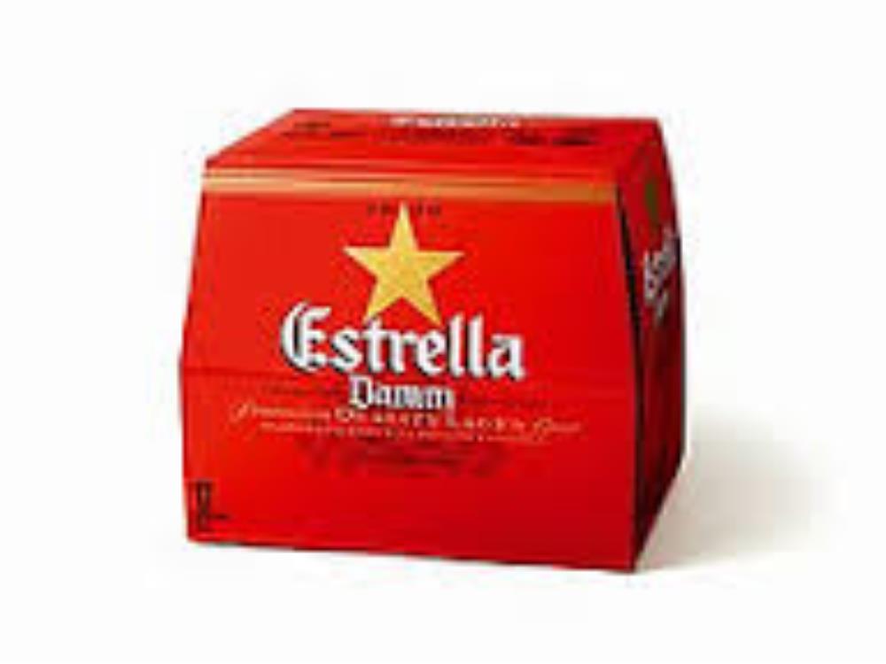 Estrella Damm Lager 330ml 12 pack