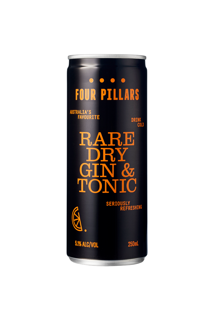 Four Pillars Gin & Tonic 4 pack cans